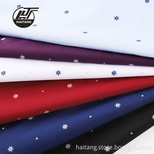 Printed Shirt Fabric Shirt Cloth Online Microfiber fabric